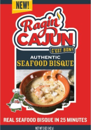 ragin cajunn seafood bisque